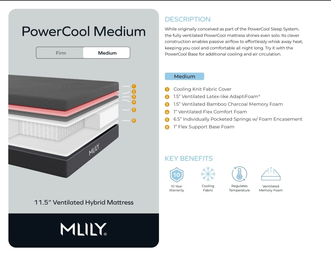 MLILY™ PowerCool Med (Includes Shipping)